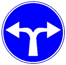 Знак 208